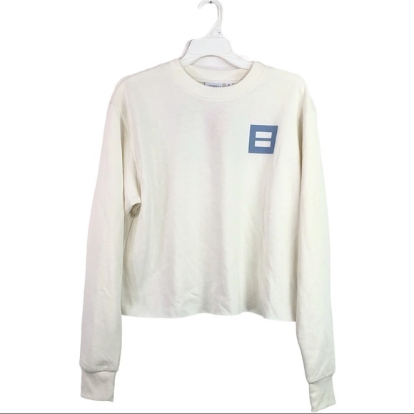 Mighty Fine- Equality Now Cropped Crewneck Sweater - Picture 2 of 6